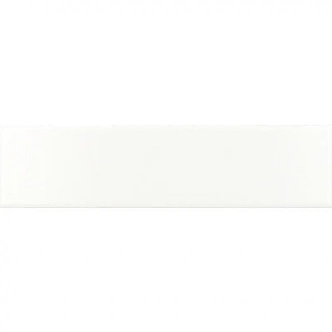Equipe Costa Nova Gloss White 5cm x 20cm Wall Tile