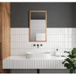 Equipe Costa Nova Gloss White 5cm x 20cm Wall Tile