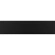 Equipe Costa Nova Matt Black 5cm x 20cm Wall Tile