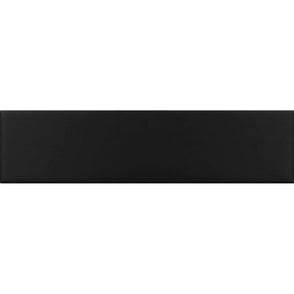 Equipe Costa Nova Matt Black 5cm x 20cm Wall Tile