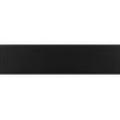 Equipe Costa Nova Matt Black 5cm x 20cm Wall Tile