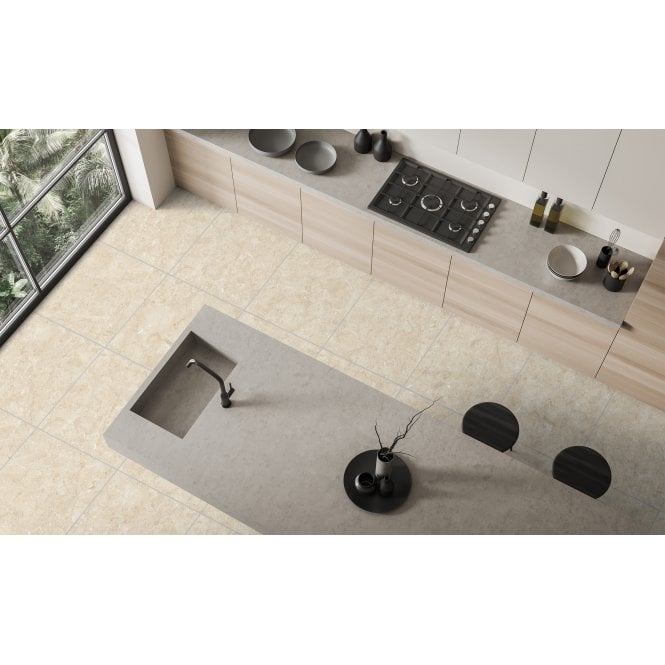 Cosy Pastel Polished 60cm x 60cm Floor Tile