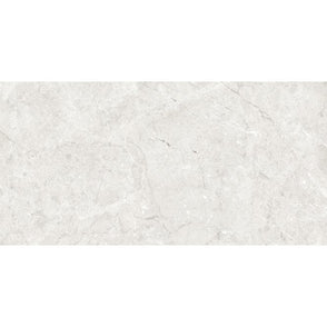 Cosy Snow White Polished 60cm x 120cm Wall and Floor Tile