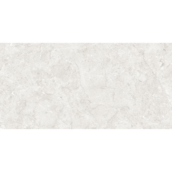 Cosy Snow White Polished 60cm x 120cm Wall and Floor Tile