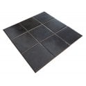 Cotti Black 15cm x 15cm Wall Tile