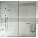 Cotton White Matt Ceramic 30cm x 60cm Wall Tile