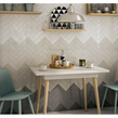 Equipe Country Blanco 6.5cm x 40cm Wall Tile
