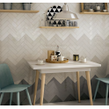 Equipe Country Blanco 6.5cm x 40cm Wall Tile