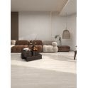 Country White Peel and Stick Vinyl Floor Tile 91.4cm x 15.2cm (2.5 Sq/M Per Pack)