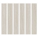 Country White Peel and Stick Vinyl Floor Tile 91.4cm x 15.2cm (2.5 Sq/M Per Pack)