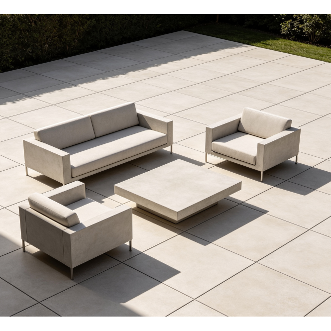 County Ash 60cm x 60cm 2cm Slab Tile