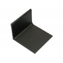 Cove Base Sit on Black 9.6cm x 14.6cm Floor Tile