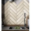 Equipe Crackle Bone 7.5cm x 15cm Wall Tile