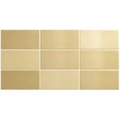 Equipe Crackle Caramel 7.5cm x 15cm Wall Tile