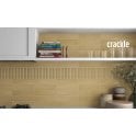 Equipe Crackle Caramel 7.5cm x 15cm Wall Tile