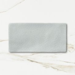 Crackle Glaze Glacier Blue 7.5cm x 15cm Wall Tile