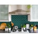 Crackle Glaze Regents Park 7.5cm x 15cm Wall Tile