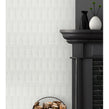 Crackle Glaze Snow 7.5cm x 15cm Wall Tile