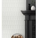 Crackle Glaze Snow 7.5cm x 15cm Wall Tile