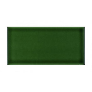 Crackle Glaze Victorian Green 10cm x 20cm Wall Tile