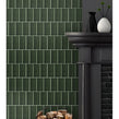 Crackle Glaze Victorian Green 7.5cm x 15cm Wall Tile