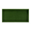 Crackle Victorian Green Glazed 7.5cm x 15cm Wall Tile