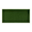 Crackle Victorian Green Glazed 7.5cm x 15cm Wall Tile