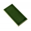 Crackle Victorian Green Glazed 7.5cm x 15cm Wall Tile