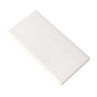 Crackle White Glazed 10cm x 20cm Wall Tile