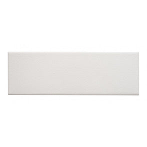 Crackle White Glazed 10cm x 30cm Wall Tile