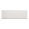 Crackle White Glazed 10cm x 30cm Wall Tile