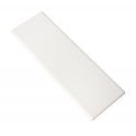 Crackle White Glazed 10cm x 30cm Wall Tile