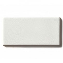 Crackle White Glazed 7.5cm x 15cm Wall Tile