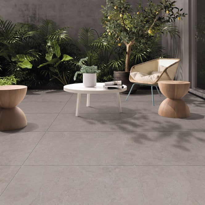 Creta Ivory 60cm x 90cm 2cm Slab Outdoor Tile Pallet Deal