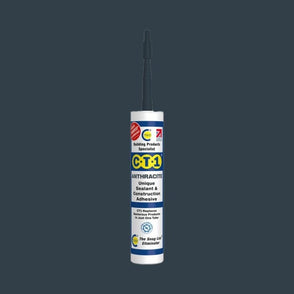 CT1 Anthracite Sealant and Construction Adhesive 290ml