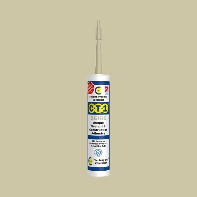 CT1 Beige Sealant and Construction Adhesive 290ml