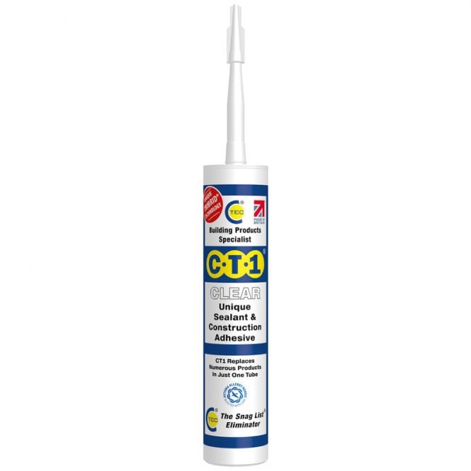 CT1 Clear Sealant and Construction Adhesive 290ml