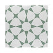 Cuban Star Green 20cm x 20cm Wall & Floor Tile