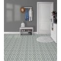 Cuban Star Green 20cm x 20cm Wall & Floor Tile