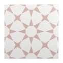 Cuban Star Rosa 20cm x 20cm Wall & Floor Tile