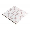 Cuban Star Rosa 20cm x 20cm Wall & Floor Tile