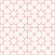 Cuban Star Rosa 20cm x 20cm Wall & Floor Tile