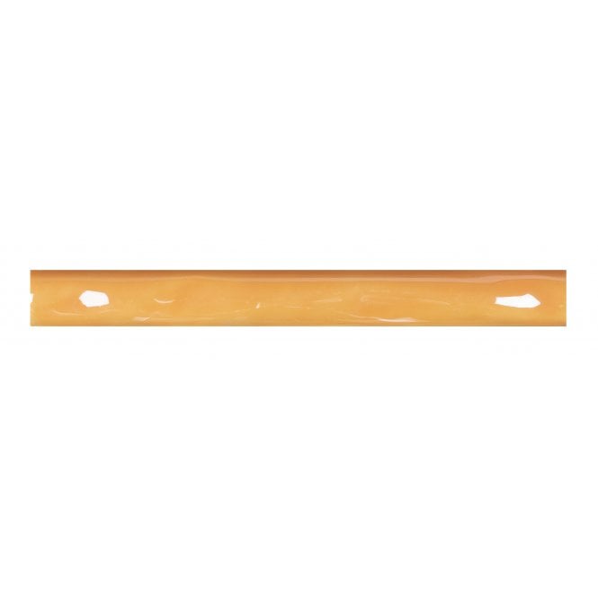 Curva Naranja Lustre Ripple 2cm x 20cm Border Tile
