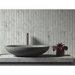 Curva Stick Carrara Marble (15.2cm x 1.5cm) 30.5cm x 30.5cm Mosaic Tile