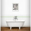Curva Verde Lustre 2cm x 15cm Border Tile