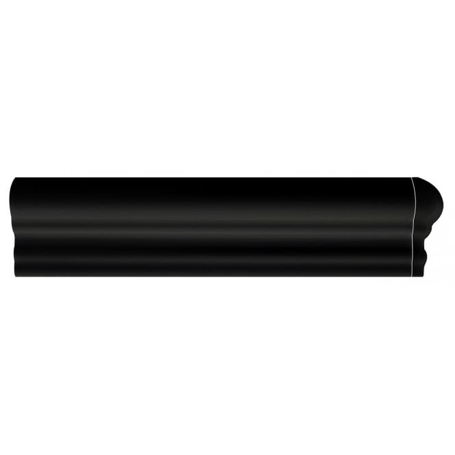 Dado Rail External Corner Black 2cm x 5cm Wall Tile