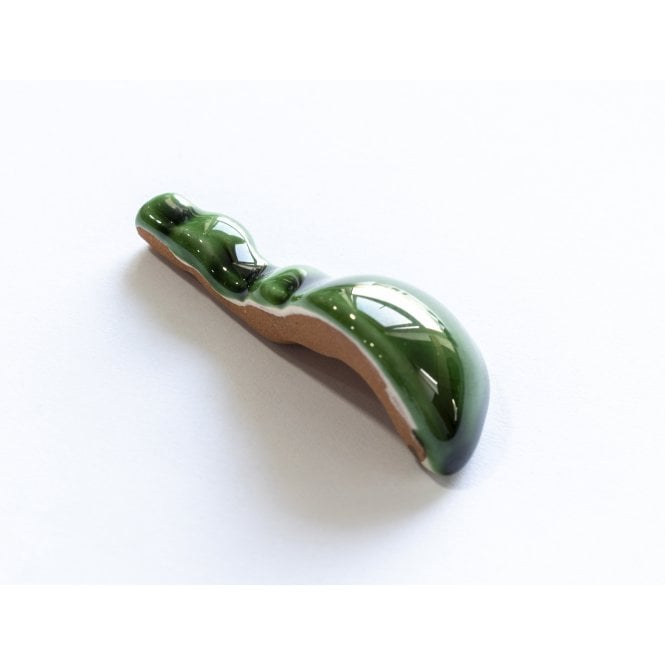 Dado Rail External Corner Bottle Green 2cm x 5cm Wall Tile