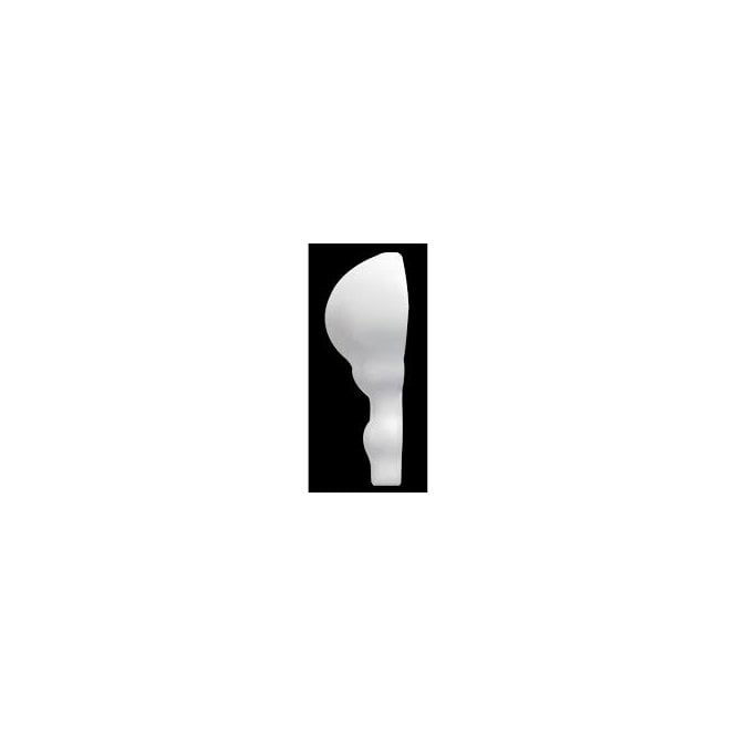 Dado Rail External Corner White 2cm x 5cm Wall Tile