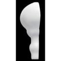 Dado Rail External Corner White 2cm x 5cm Wall Tile