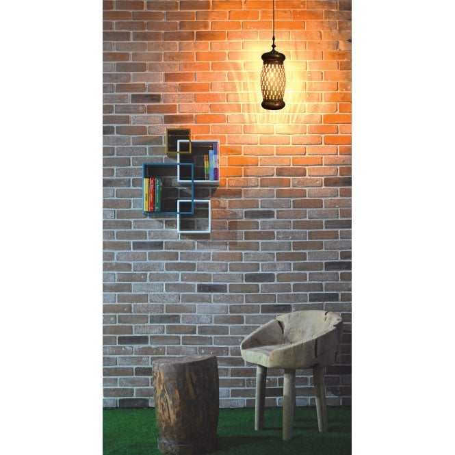 Dallas Sunset Brick Flat 5.7cm x 19.4cm Wall Tile (Box)